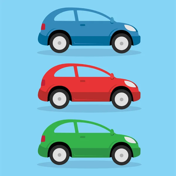 İzole Araba Yan Görünümü