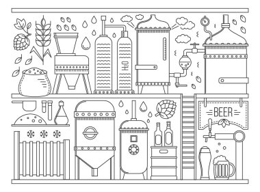 Bira üretim aşaması