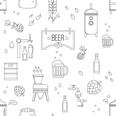 Bira üretim deseni sorunsuz