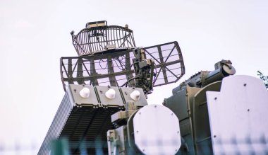 Hava savunma radarı yükleme askeri, Rusya, radyo girişimine, hava savunma, Suriye Rusya Federasyonu Hava Kuvvetleri kompleksleri