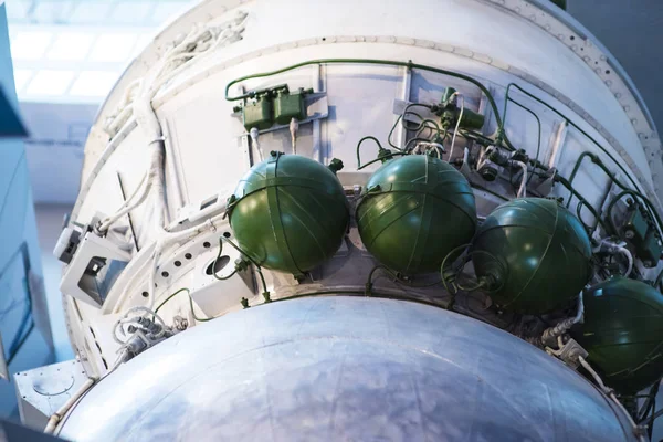 Space probes attached to a spacecraft — Stock Photo, Image