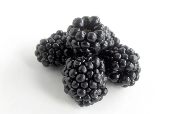 Söta Saftiga Frukter Blackberry — Stockfoto