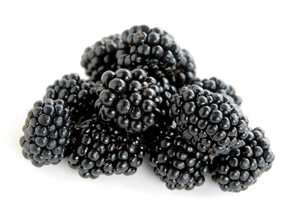 Vilda Frukter Blackberry Närbild — Stockfoto