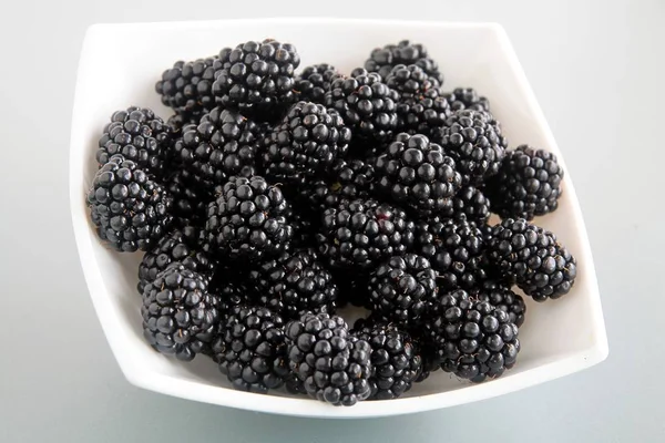 Sweet Tasty Berrries Blackberries Wild Plant — Stock Photo, Image