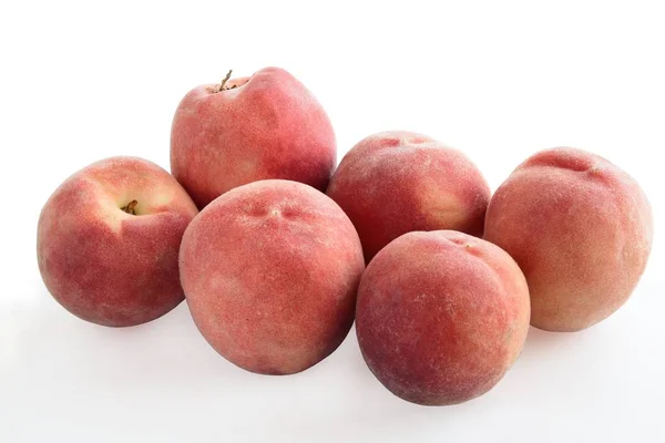 Персики Сладкие Сочные — стоковое фото