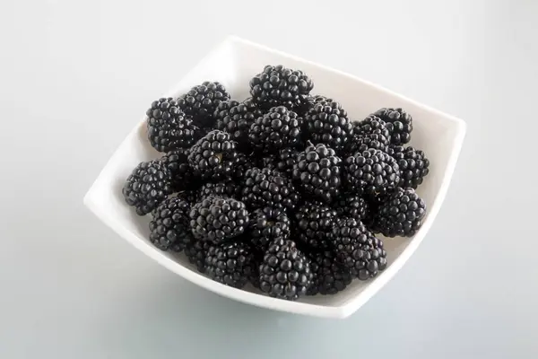 Wild Fruits Blackberry Close — Stock Photo, Image