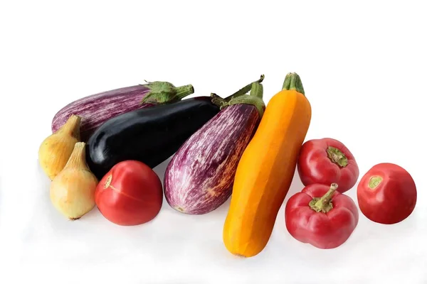 Verduras Multicolores Para Cocinar Comidas —  Fotos de Stock