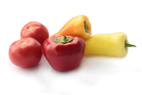 Вкусные Полезные Разноцветные Овощи — стоковое фото