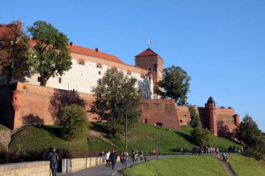 Krakow'daki krallar Wawel Kalesi
