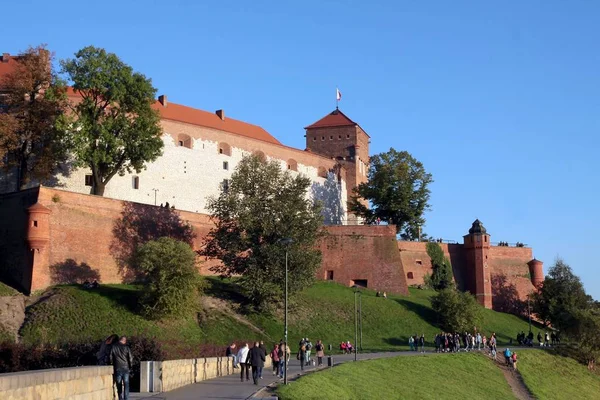Kings Κάστρο Wawel Της Κρακοβίας — Φωτογραφία Αρχείου