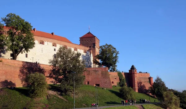 Krakow Daki Krallar Wawel Kalesi — Stok fotoğraf