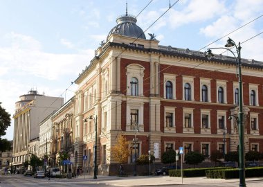 old building of Krakow's Academy Fine Arts