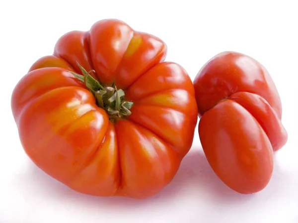 Rote Schmackhafte Tomaten Zum Essen Und Kochen — Stockfoto