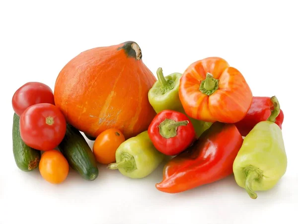 Vários Verduras Multicores Para Cozinhar Refeições Salada — Fotografia de Stock