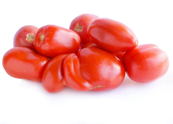 Los Tomates Rojos Para Ensalada Conservación Acercan — Foto de Stock