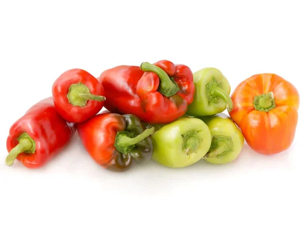 Multicolor Rauwe Vruchten Van Paprika — Stockfoto