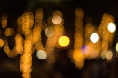 Işık arka plan bulanık