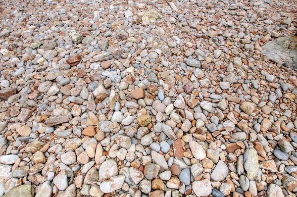 Muster Hintergrund Aus Kieselsteinen Strand Nahaufnahme — Stockfoto