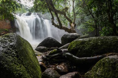 Manzara Haew Suwat Şelalesi, Khao Yai Milli Parkı, Thail