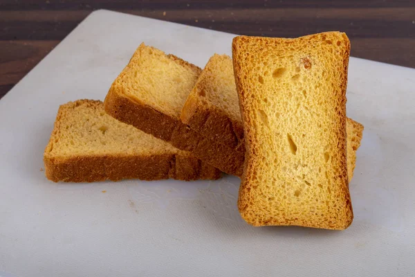 Tostadas de leche crujiente o suji rusk .jpg —  Fotos de Stock