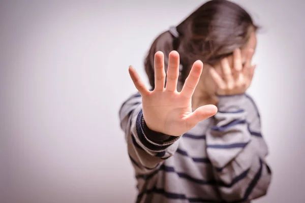 Fermare Violenza Contro Donne Giornata Dei Diritti Umani Concetto Libertà — Foto Stock