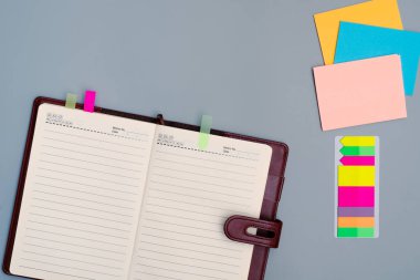 Günlük defter ile office çok renkli sopa kağıt