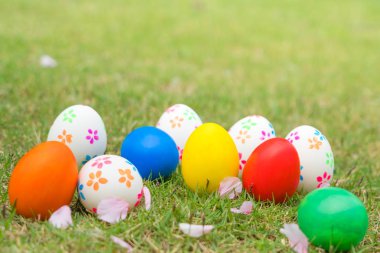 Paskalya yumurtası, mutlu Paskalya Pazar AVI tatil dekorasyon