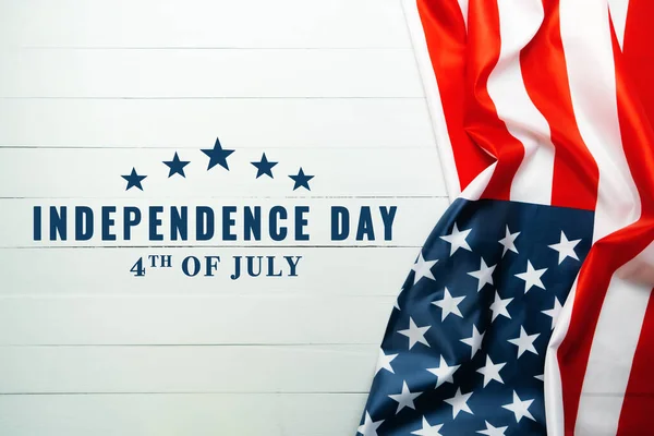 Usa Independence Day 4Th July Concept United States America Flag — Stock Photo, Image