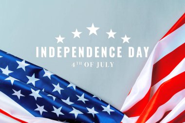 ABD Bağımsızlık Günü 4 Temmuz konsepti, Amerika Birleşik Devletleri bayrağı