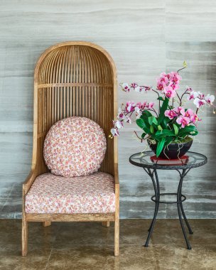 Resepsiyon odası ve iç tasarım.