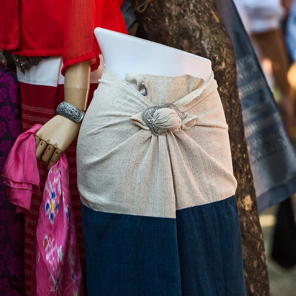 Bawełniana spódnica damska. — Zdjęcie stockowe