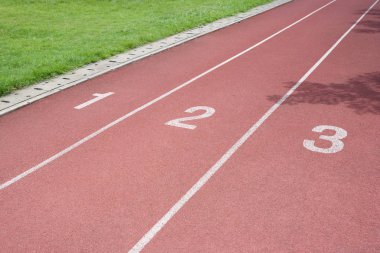 Tüm hava koşu parkuru.