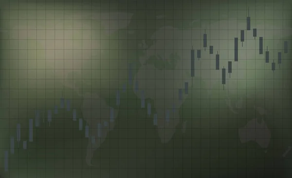 Negoziazione in borsa e sul mercato dei fonemi . — Vettoriale Stock