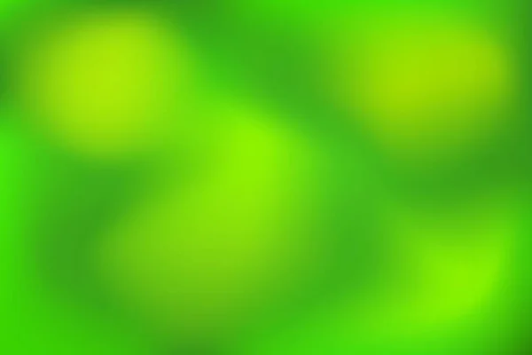 Fondo abstracto verde brillante de manchas borrosas . — Archivo Imágenes Vectoriales