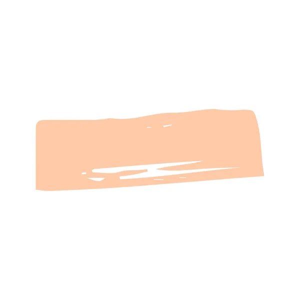 Pincéis pintados de grunge.Moldura laranja pastel.Molduras decorativas desenhadas à mão sobre um fundo branco isolado. Ilustração . — Fotografia de Stock