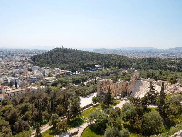 Het theater van Herodion Atticus, Athene — Stockfoto