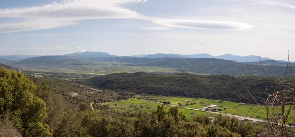 Panoramalandschaft Der Pindos Berge Epirus Griechenland — Stockfoto