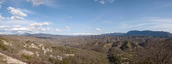 Panoramalandschaft Der Pindos Berge Epirus Griechenland — Stockfoto