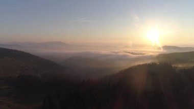 Tatras, panoramik Sunrise