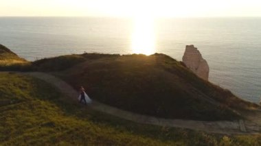 Normandiya Etretat düğün, hava