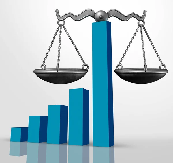 Financieel Recht Corporate Juridische Symbool Als Een Zakelijke Economische Regulering — Stockfoto