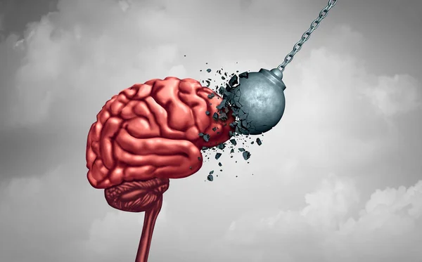 Mental Strength Mind Toughness Brain Power Neurology Psychology Psychiatry Concept — Stock Photo, Image