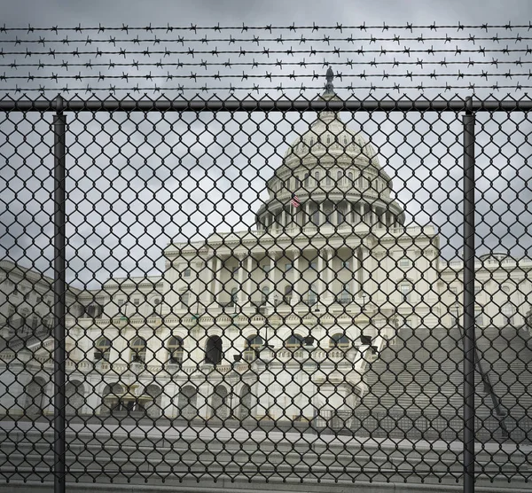 Crise Encerramento Dos Eua Governo Dos Estados Unidos Fechado Desligado — Fotografia de Stock