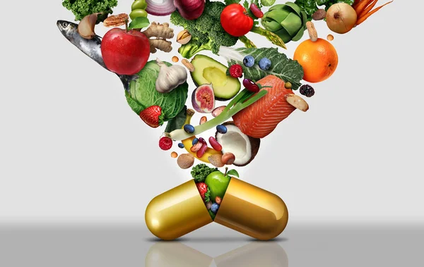 Integratore alimentare vitaminico — Foto Stock