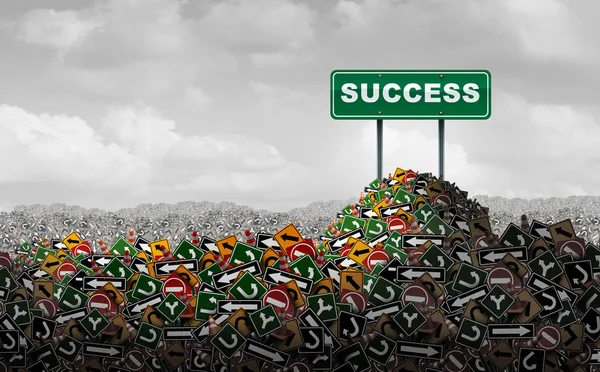 Motivazione di successo aziendale — Foto Stock