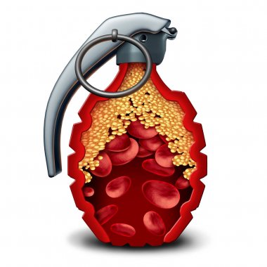 Heart Disease Bomb clipart
