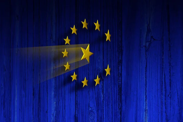Conceito de União Europeia — Fotografia de Stock