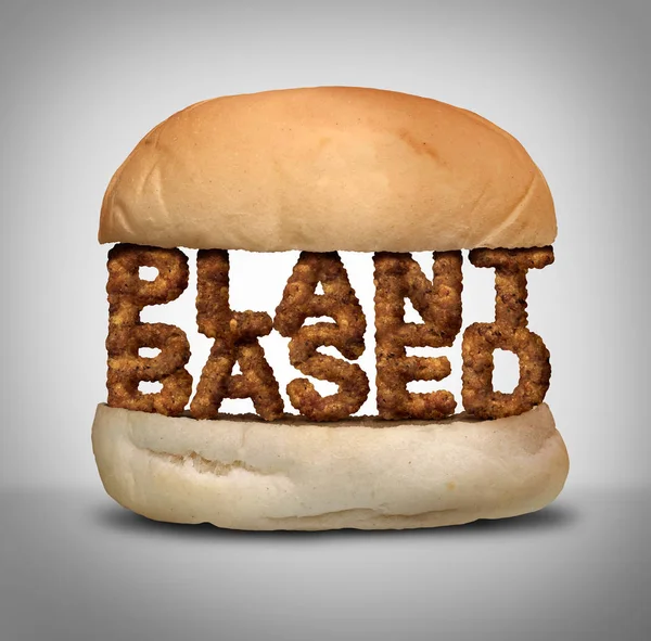 Burger na bazie roślin — Zdjęcie stockowe