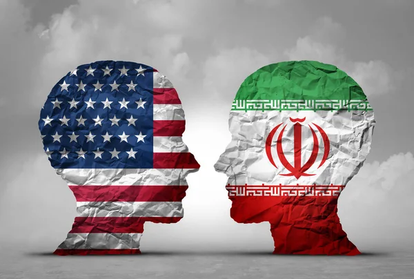 Írán USA pnutí — Stock fotografie