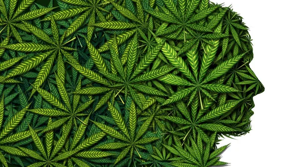 Cannabis e erva daninha — Fotografia de Stock